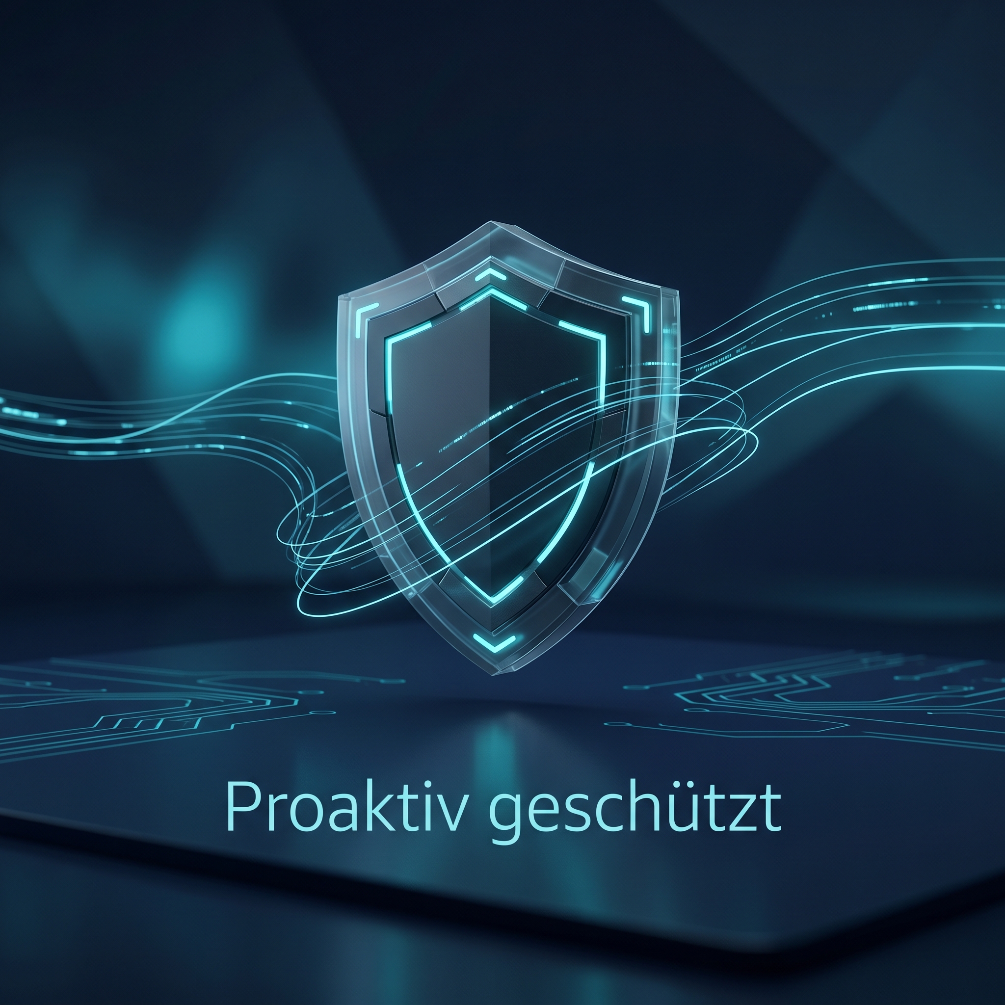 Security-Schild Konzept